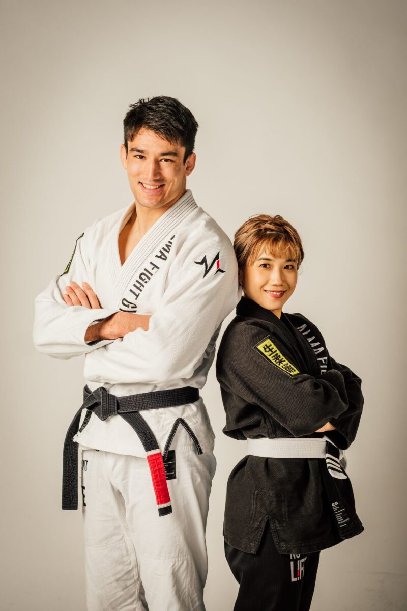 ブラジリアン柔術の道着にお着替え！