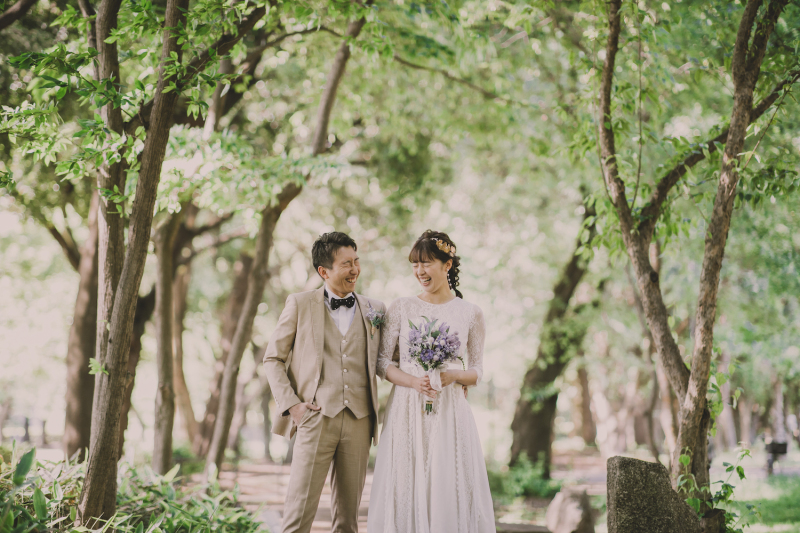 くしゃっと笑顔!