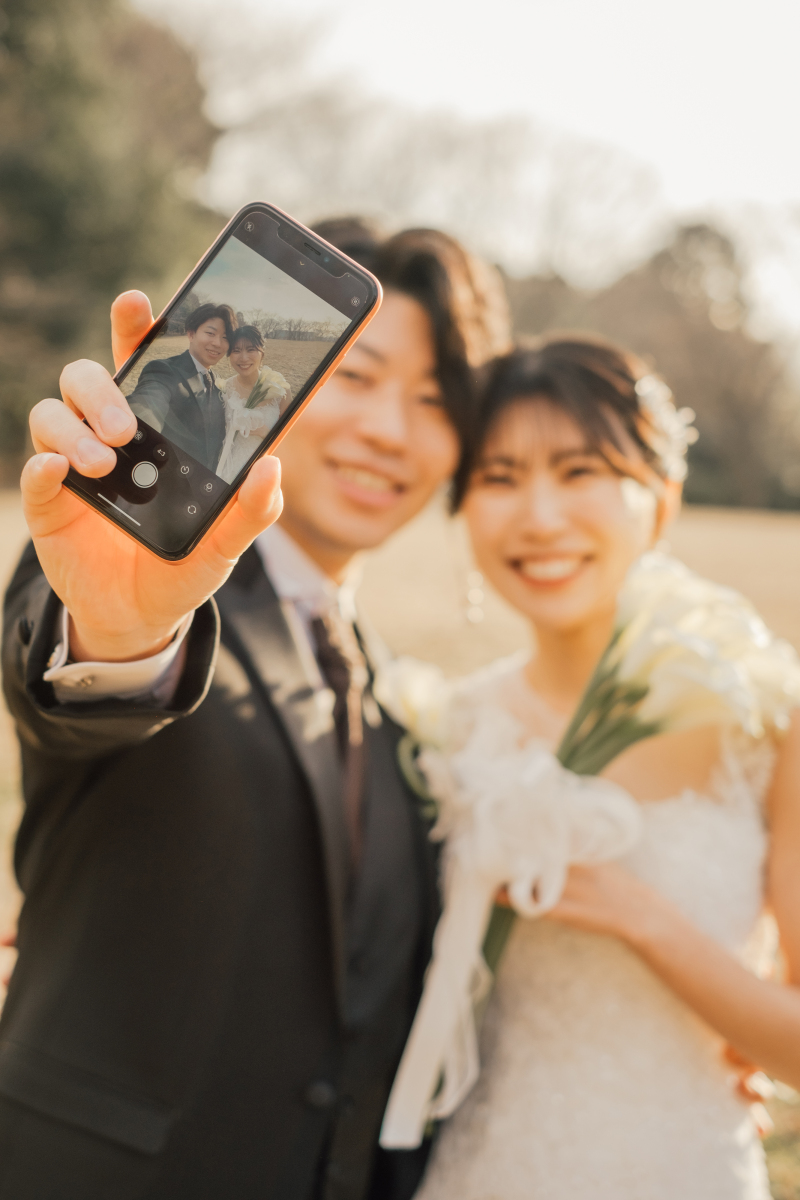 撮影の日も記念日の思い出に。