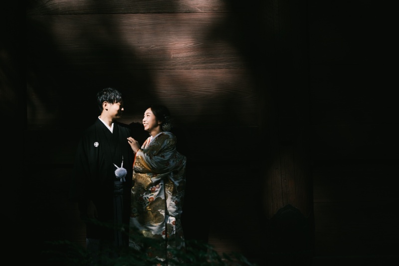 秋冬の結婚写真の「旬」