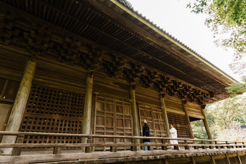 美しい建造物と