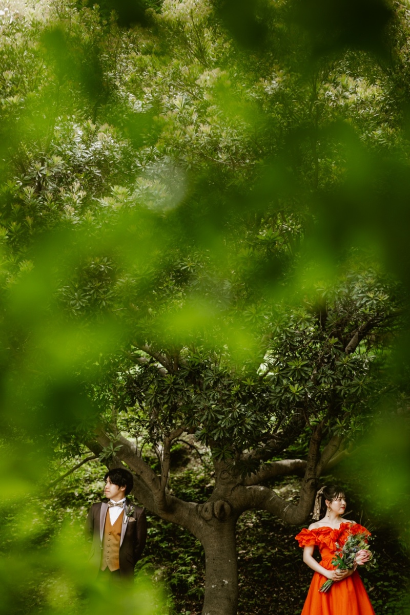 こだわりのドレスと小物でおしゃれな前撮り【ONELIFE】