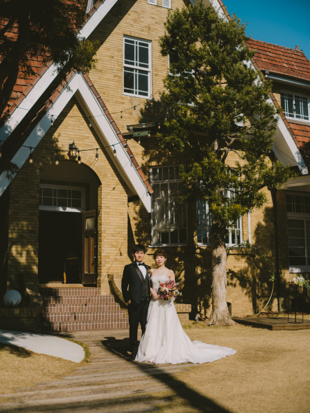 晴れていれば外での撮影も