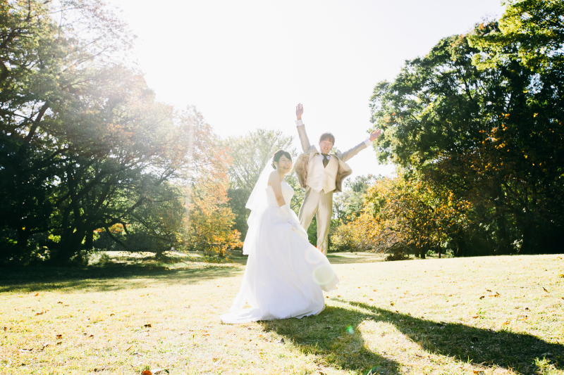 のびのびと撮影！