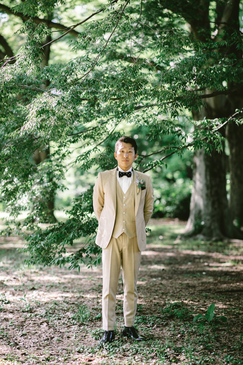 ご新郎さまソロカット!