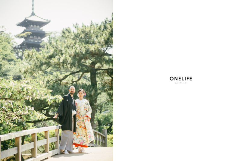 海外在住の国際結婚のお二人^^