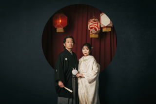 大人の和装!!日林山スタジオ撮影！