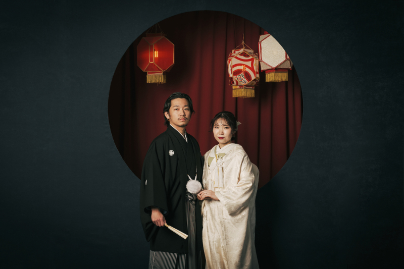 大人の和装!!日林山スタジオ撮影!