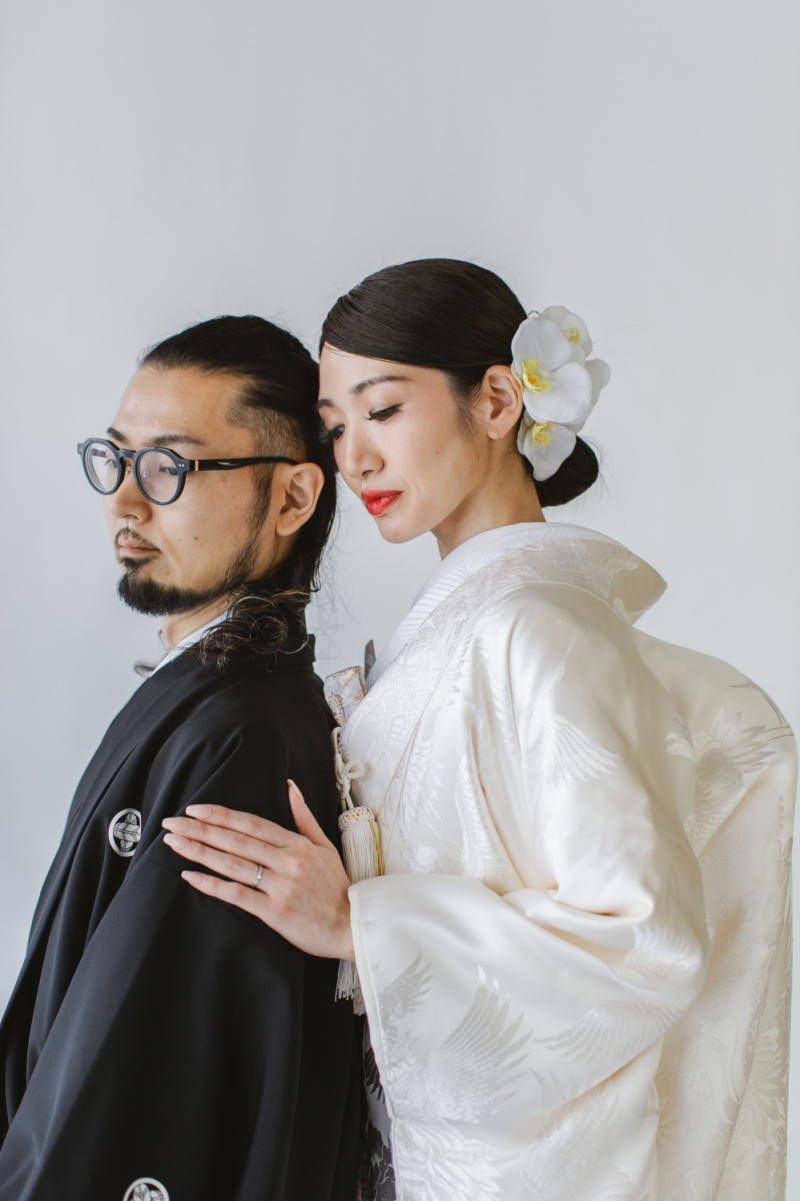 寄り添うふたり‥‥