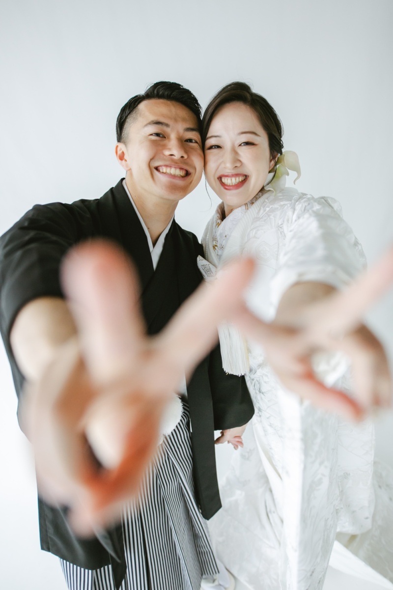 和の装いに私たちらしい色を添えて【和装スタジオ】