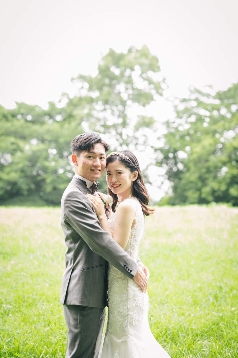 逆光気味のやわらかな光とともに