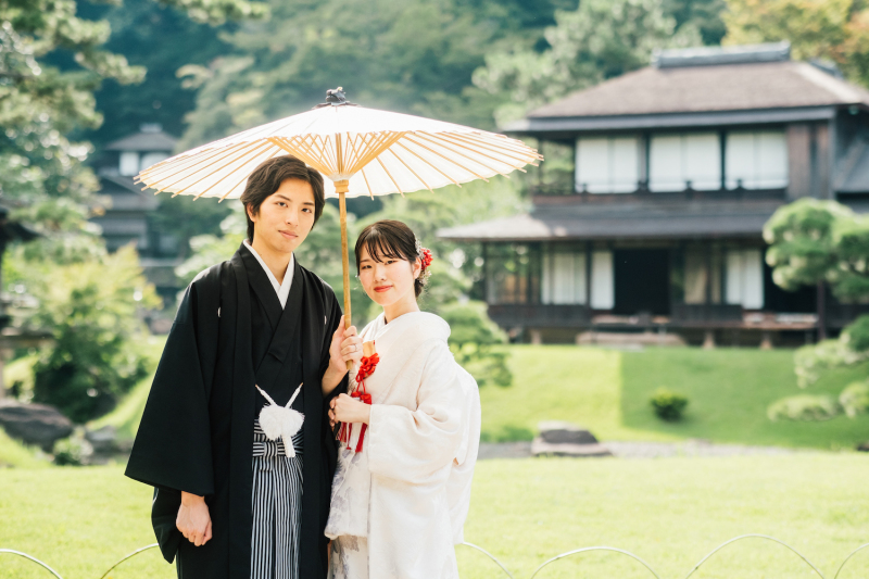 和の雰囲気を感じる三渓園