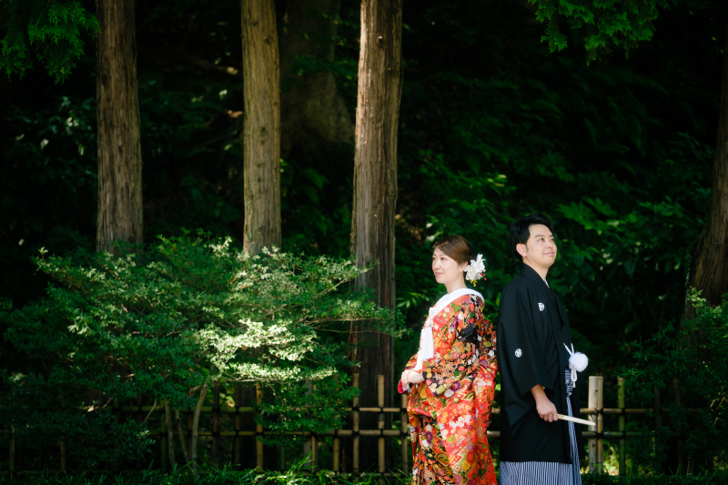 さわやかな晴れ空の下で撮影スタート！