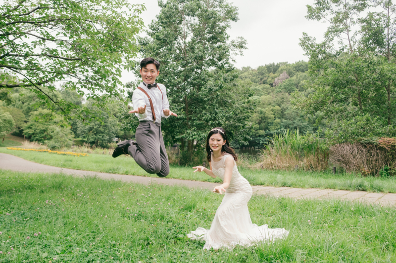 元気よくジャンプ!