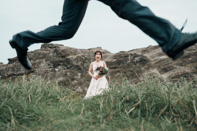 ジャンプ越しに・・・