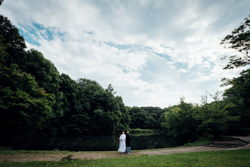 空がたくさんはいる広い画角で