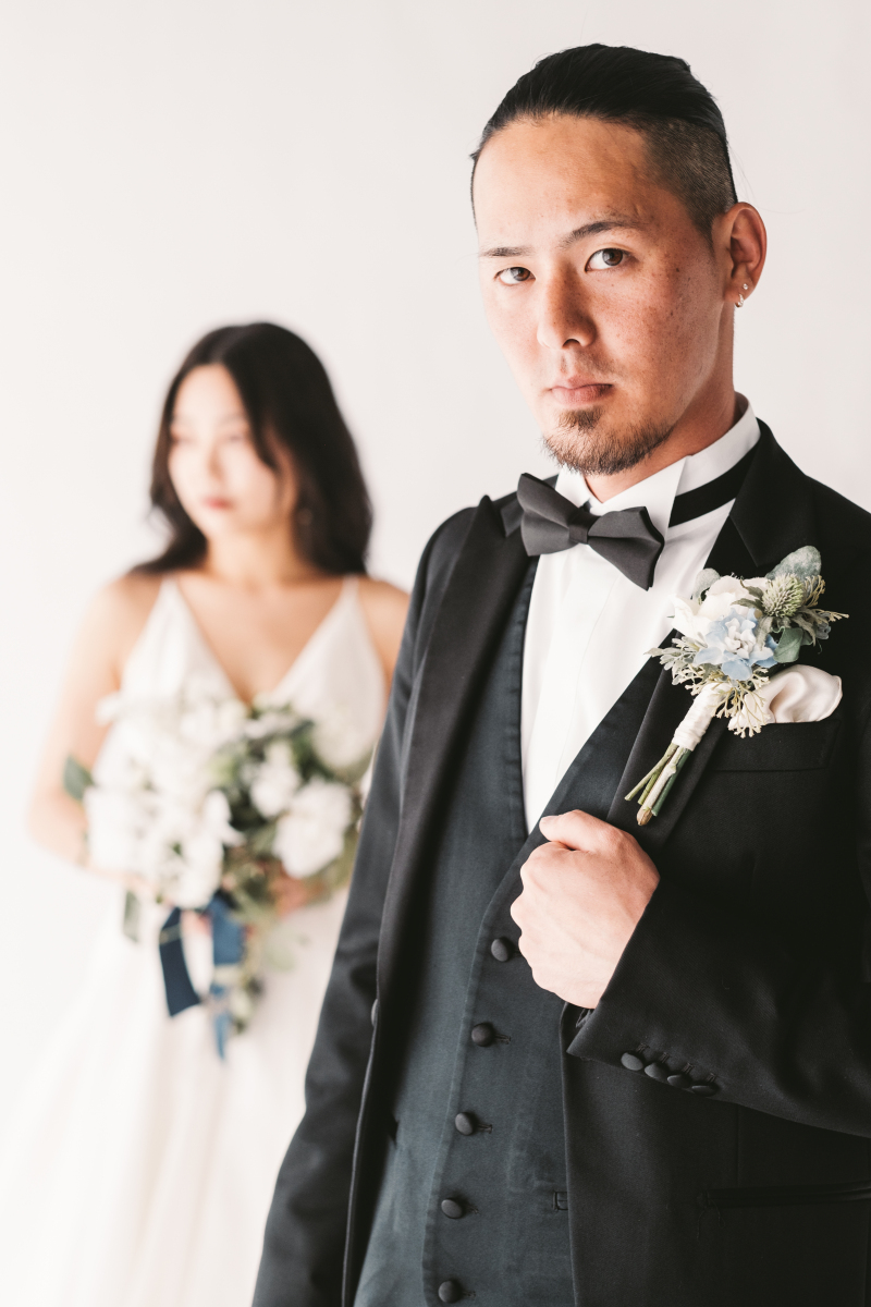 新郎様も負けてない。