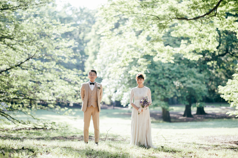 ふんわりした幻想的な光の中で