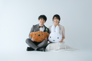 スタジオでゆったりと撮影