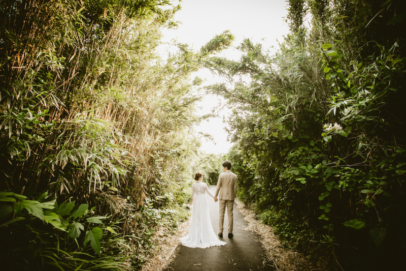 後ろ姿は外せない