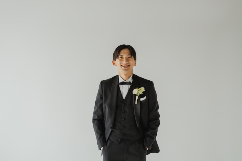 ご新郎さまソロカット