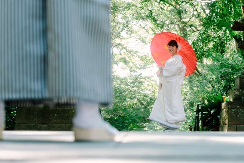 紅葉前の10月グリーンがとても綺麗！