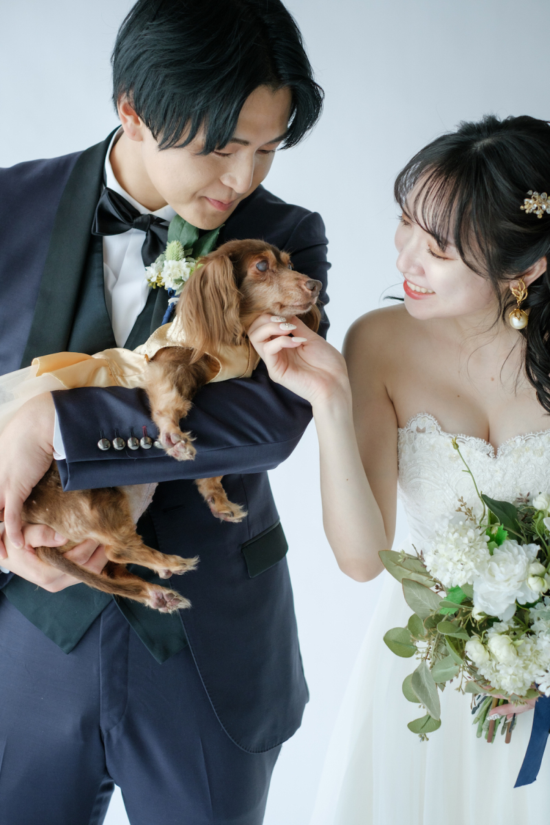 大切な愛犬と一緒に