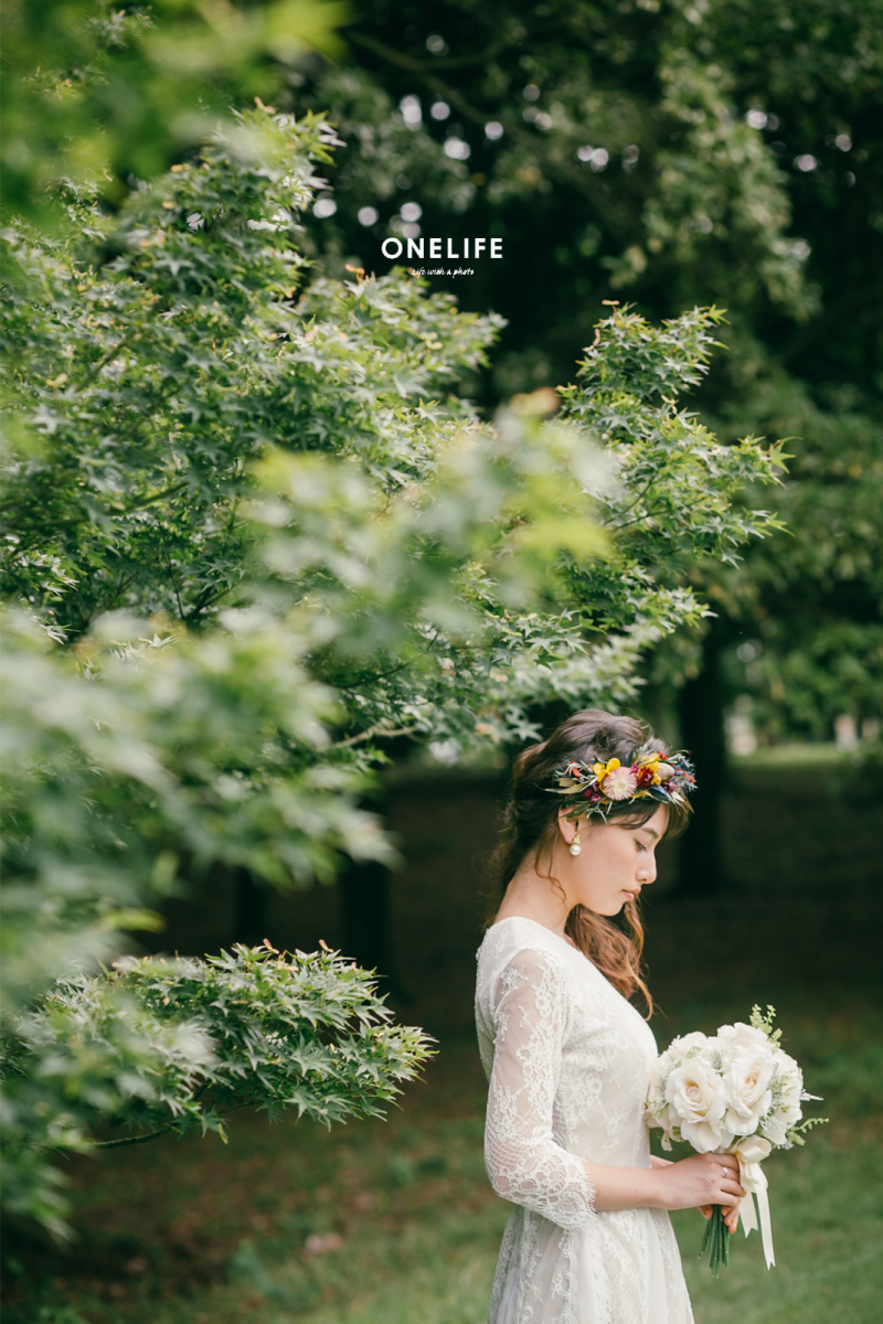 グリーンの中で