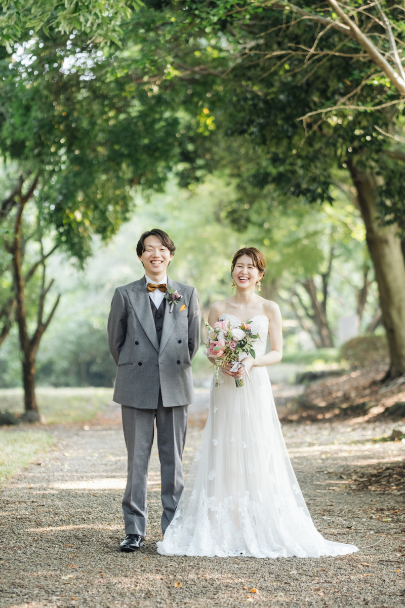 ニコニコ笑顔で並んで！