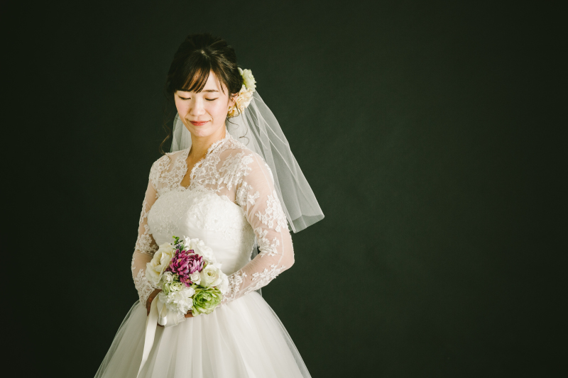 シックな黒背景。