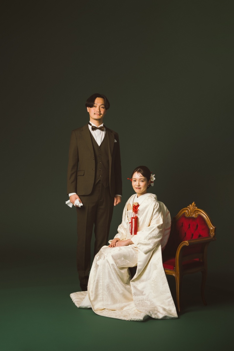 白無垢とタキシードの和洋MIXコーデで自分たちだけの前撮りを【ONELIFE】