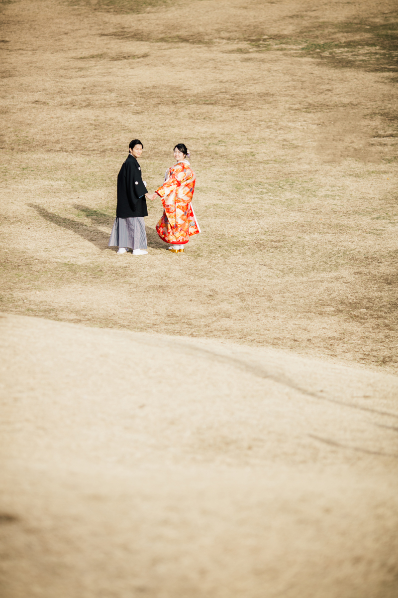 ひろい芝生広場!