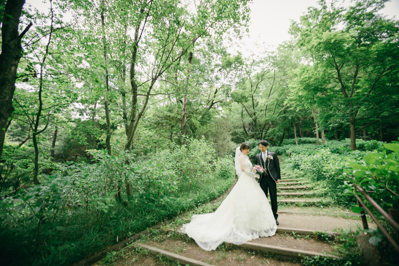 最後にグリーンに囲まれて