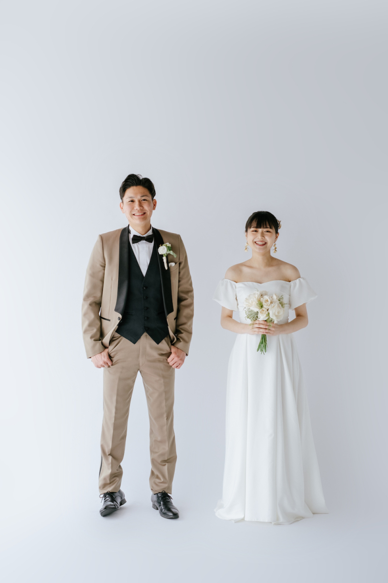 ふたりで横に並んでー