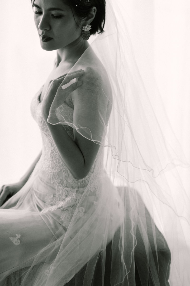 煌びやかに。ベールショット。