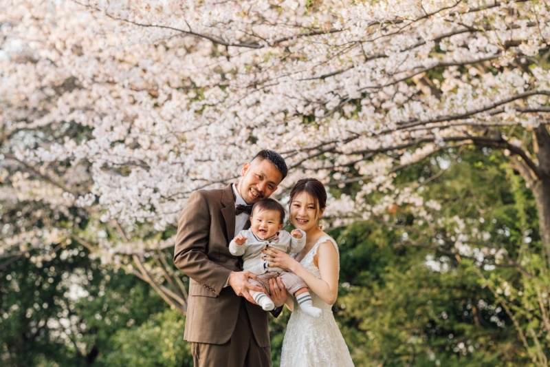 淡く色づく季節と共に穏やかな時間を【洋装ロケーション】