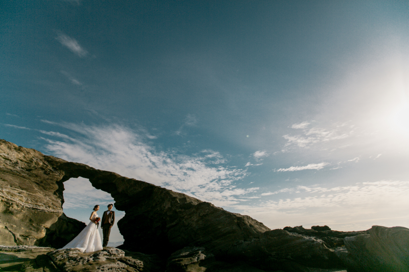 緑の道を抜けたら別世界!