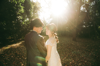 暖かい光が差し込む