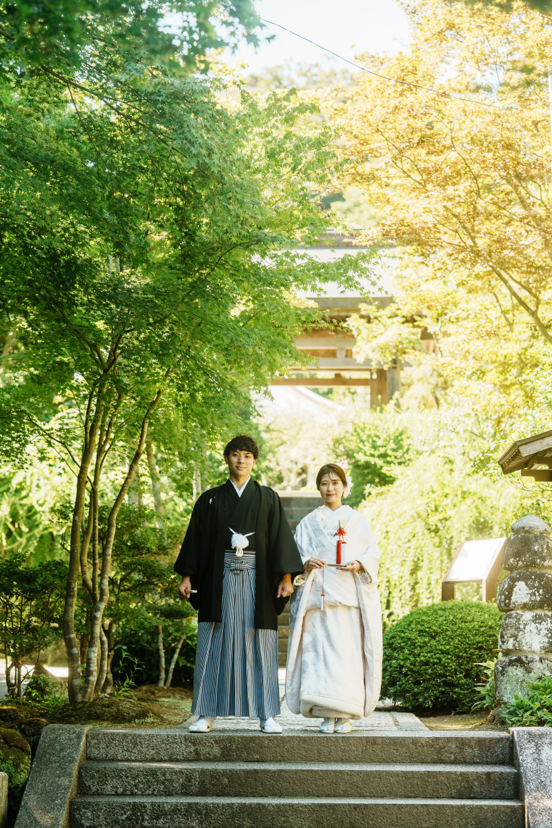 この季節ならではの緑に囲まれて。