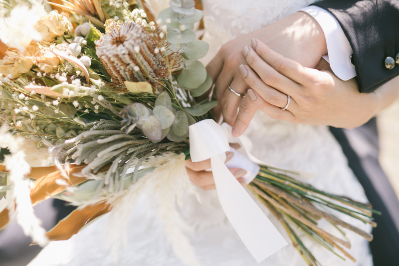 ブーケアップも忘れずに！