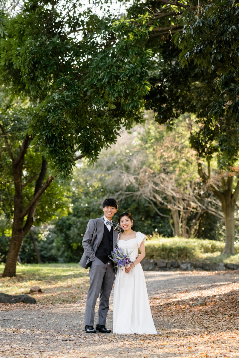 ニコニコ笑顔で並んで！