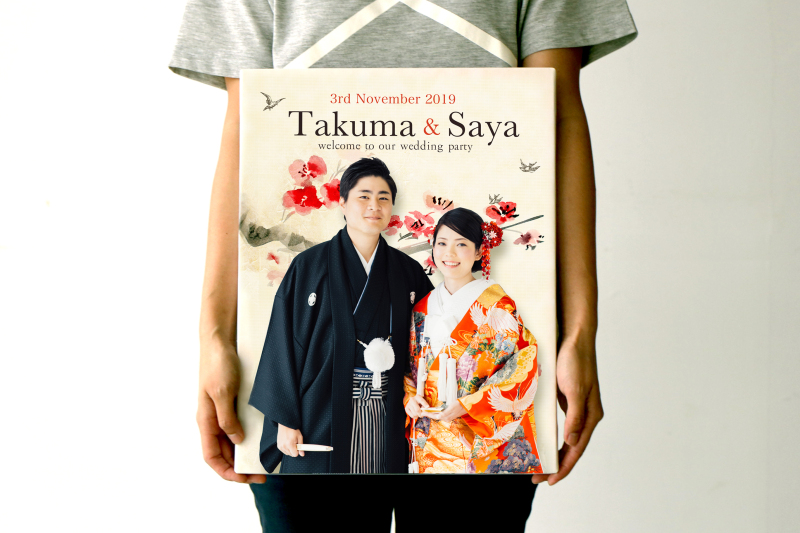 ウェルカムボードは写真が入ってたほうがいい!