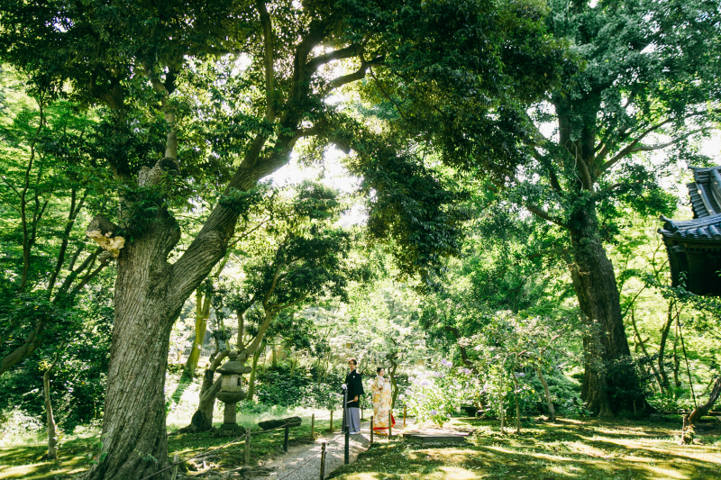 ONELIFE 横浜店_庭園で撮影できる