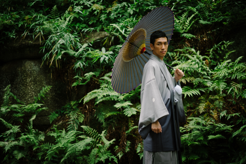 ご新郎様も『凛』として