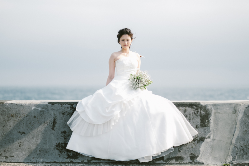 海ロケーション前撮り｜洋装1着リゾートフォト【月3組限定】