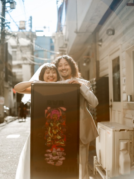 ふたりの思い出を巡る街ぶらフォトウェディング！ ＊高円寺・吉祥寺など