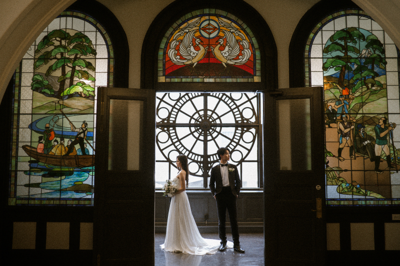 和装＋洋装前撮り｜鎌倉妙本寺＋横浜開港記念館ロケーション［フォトレイト限定20,000円引］