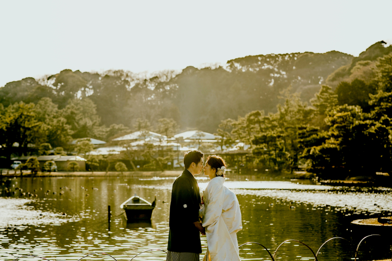 【10月11月12月限定】和装に映える日本庭園『三渓園』 ロケ撮影!衣装選び放題&データつき!