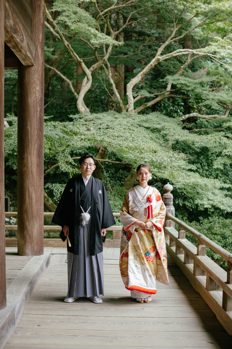 和装＋洋装前撮り｜鎌倉妙本寺＋横浜開港記念館ロケーション［フォトレイト限定20,000円引］