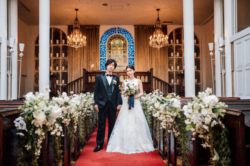 【通年】本格チャペルで結婚写真を!選べるチャペル&データつき!